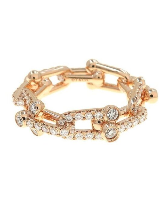 Tiffany & Co. Jewelry - Tiffany & Co HardWear Link Diamond Ring Small #near